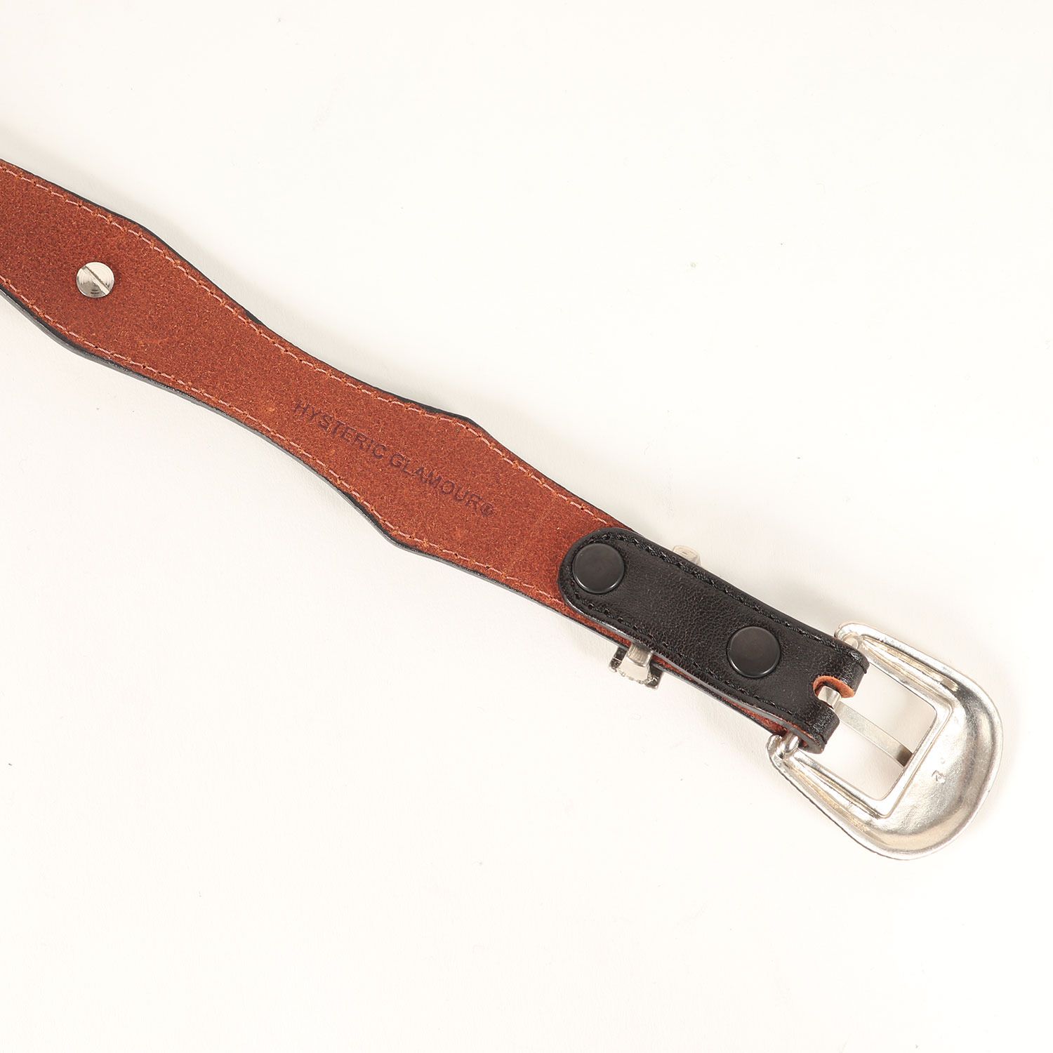 HYSTERIC GLAMOUR ヒステリックグラマー ベルト ブラック シルバー  