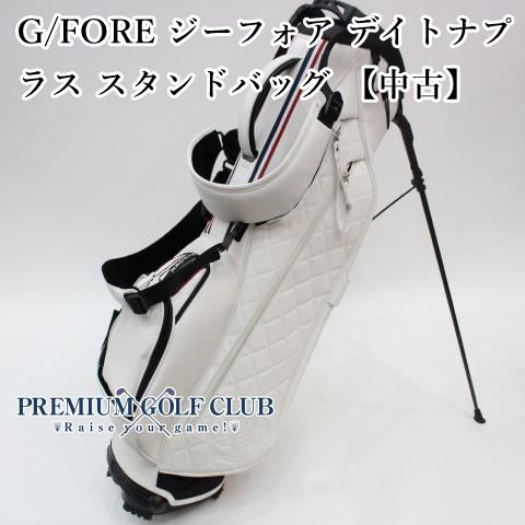 G/FORE ジーフォア デイトナプラス スタンドバッグ ホワイト G/FORE ジーフォア デイトナプラス スタンドバッグ ホワイト