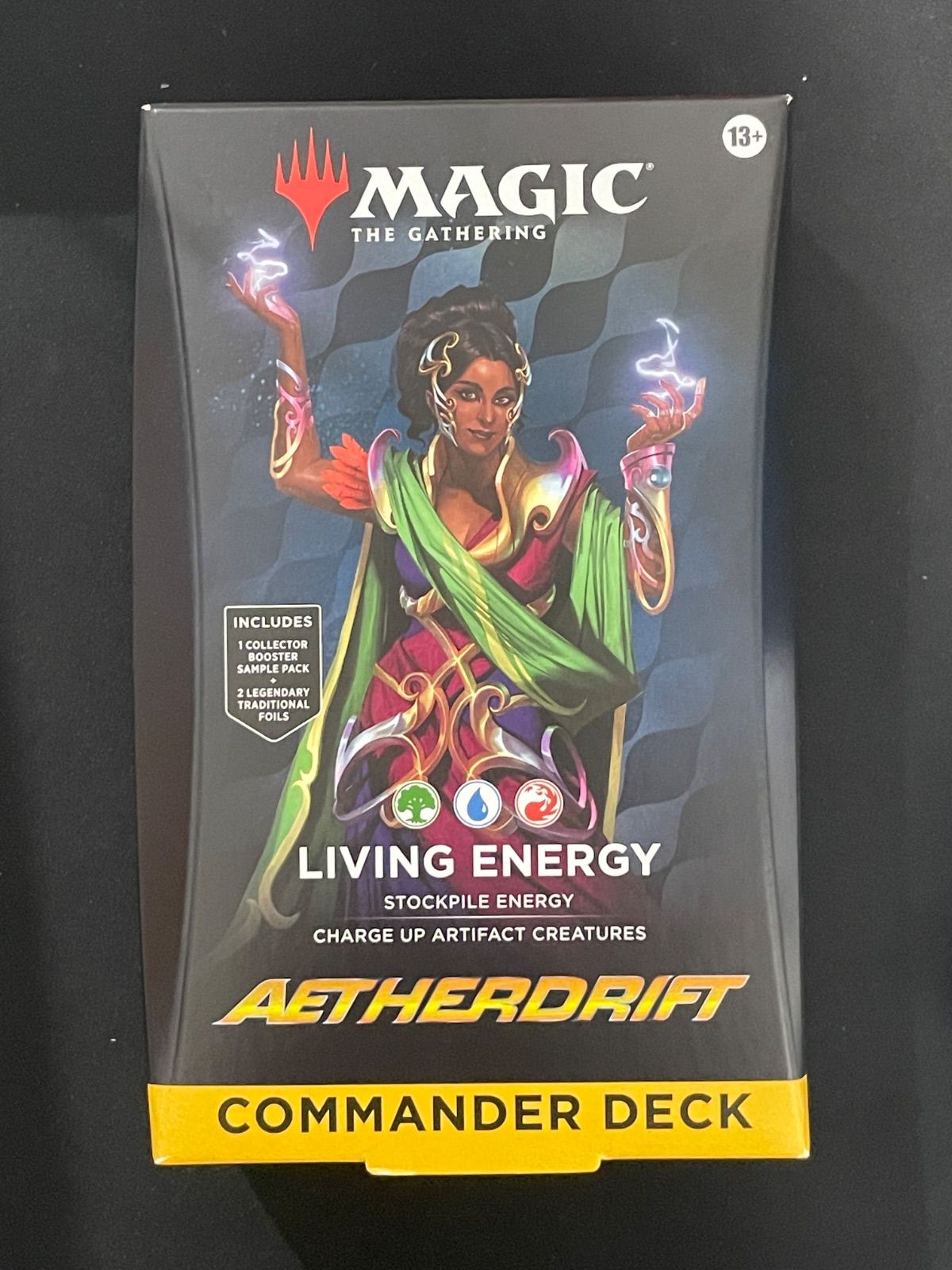 MTG・未開封】霊気走破 統率者デッキ「生けるエネルギー」英語版 【EN