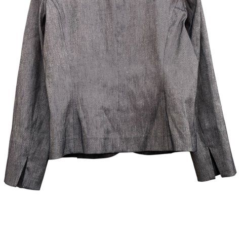 【未着用】スキャパSCAPA スタンドカラージャケット 40 イタリア製生地 スキャパ SCAPA ジャケット スタンドカラー シングル サイドポケット