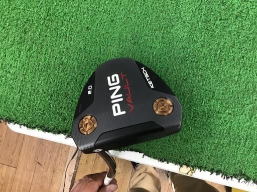 ピン VAULT 2.0 KETSCH ステルス 350g 34インチ PP62グリップ パター PT スチール フレックスその他 メンズ 男性用 右利き 右用 Bランク ゴルフクラブ