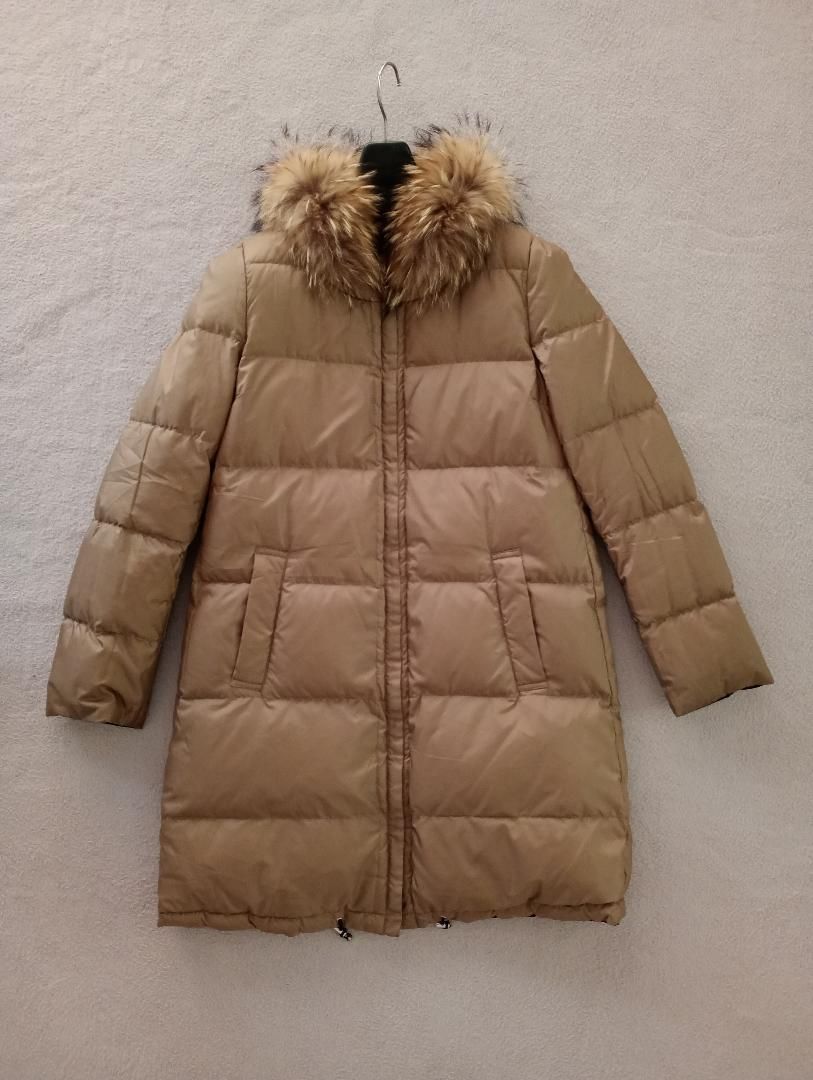 BALLSEY ボールジー リバーシブル フォックスファー付きダウンコート 38