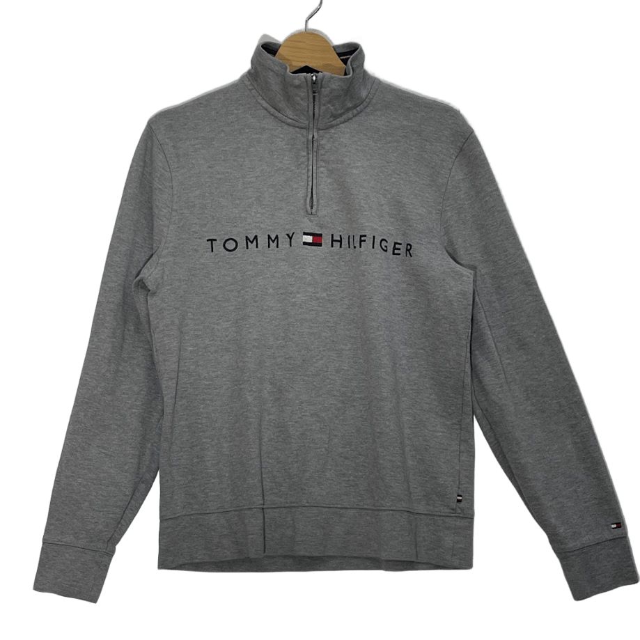 トレーナー tommy ハーフ ジップ tommy ハーフジップの通販 トミー 