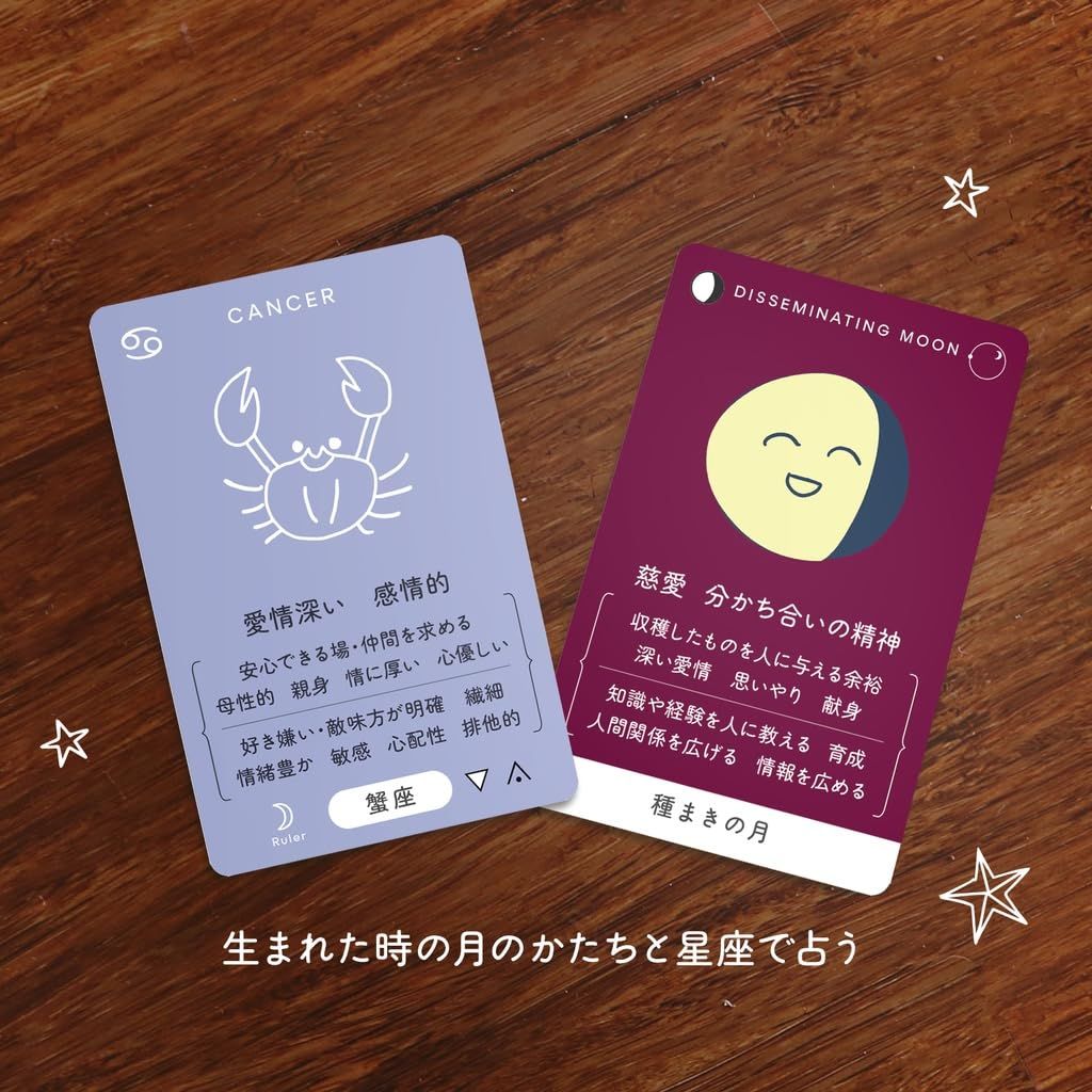 迅速発送】星占いカード・54枚セット／西洋占星術 オラクル