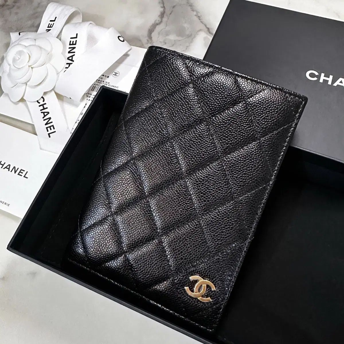 Chanel シャネル パスポートケース パスポートウォレット パスポート
