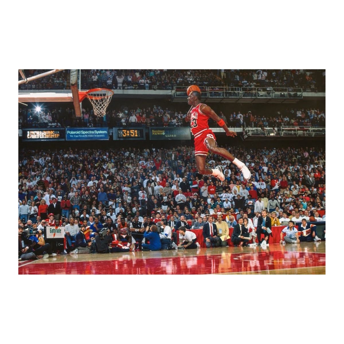 92年代当時品 マイケルジョーダン ポスター MICHAEL JORDAN SLAM DUNK NIKE NBA