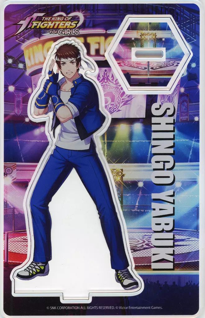 くじ引き堂 KOFG 矢吹真吾 D賞 缶バッジ 10個セット オンラインくじ THE KING OF FIGHTERS for GIRLS オンラインくじ | くじ引き堂