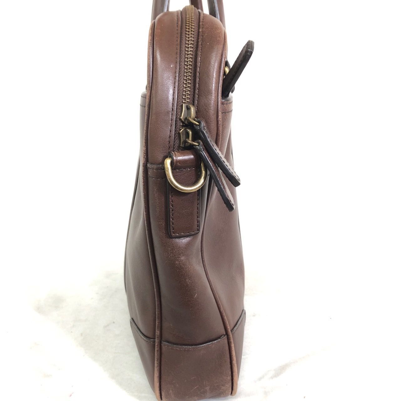 COACH コーチ ブリーフケース レザー 2WAY 70901 バッグ ショルダー 