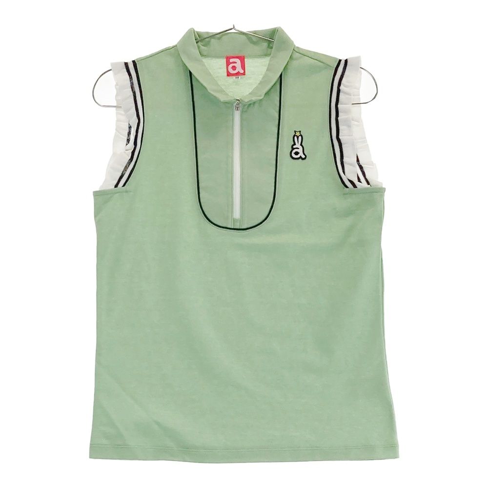 archivio アルチビオ　ノースリーブポロ38 サイズ：38 ARCHIVIO アルチビオ ノースリーブポロシャツ グリーン系