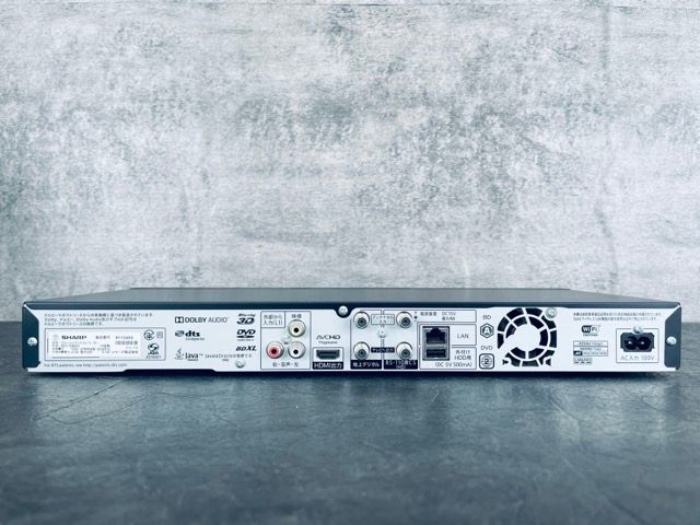 シャープ ブルーレイディスクレコーダー SHARP BDレコーダー 2B-C10BW1 リモコン付き 映像機器 514473 MEBLE-SODAR_PL