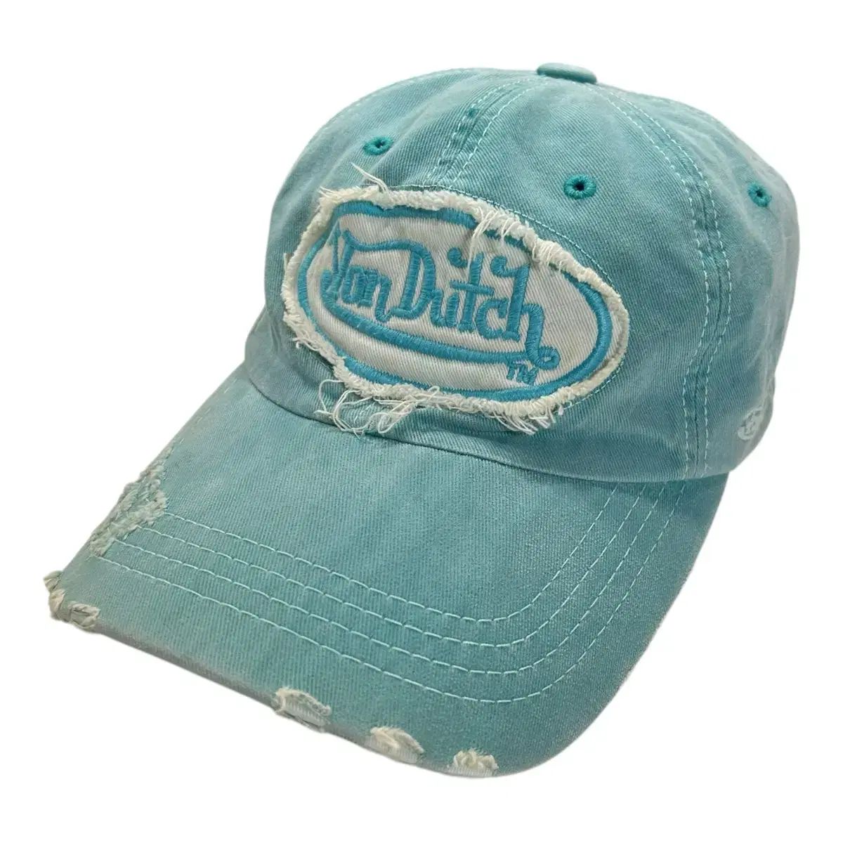 【雷市場（ポンジャン）商品韓国直送】 Von Dutch(ボンダッチ) ミント ヴィンテージ ボールキャップ 帽子