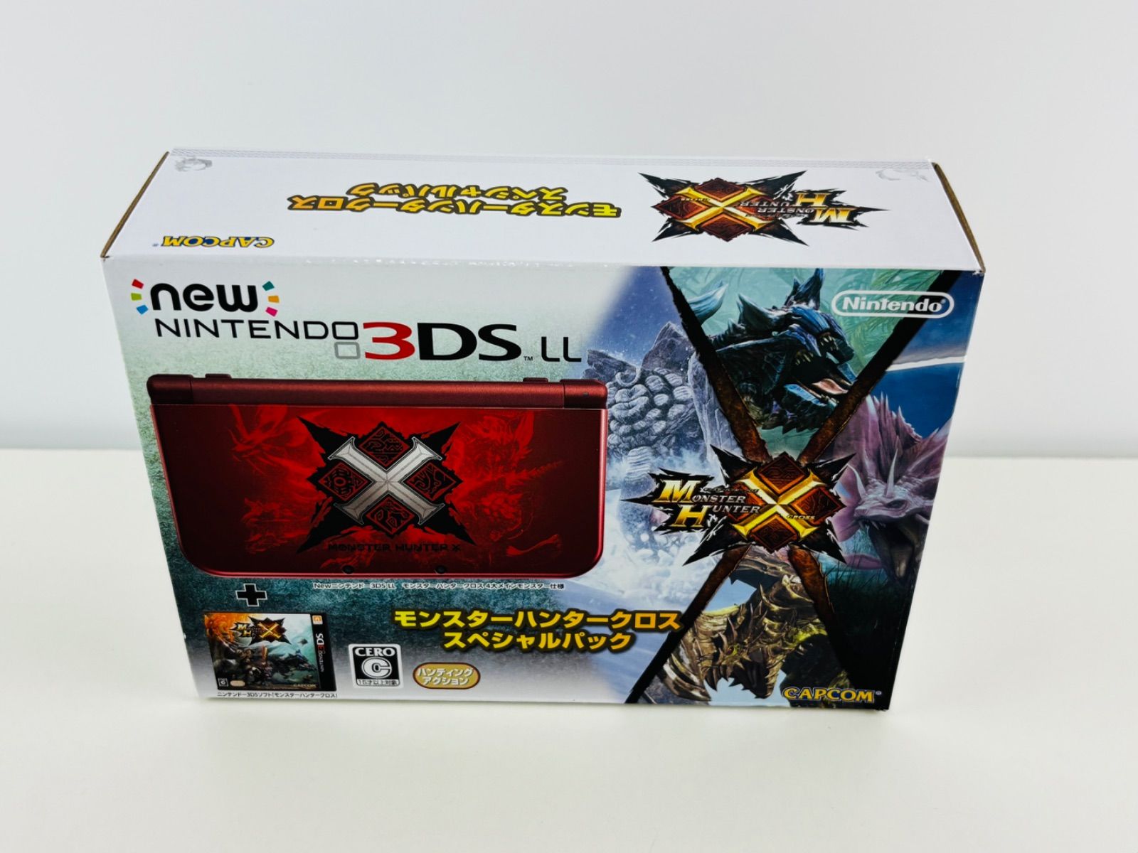 ニンテンドー NEW 3DS LL モンスターハンターズパック レッド