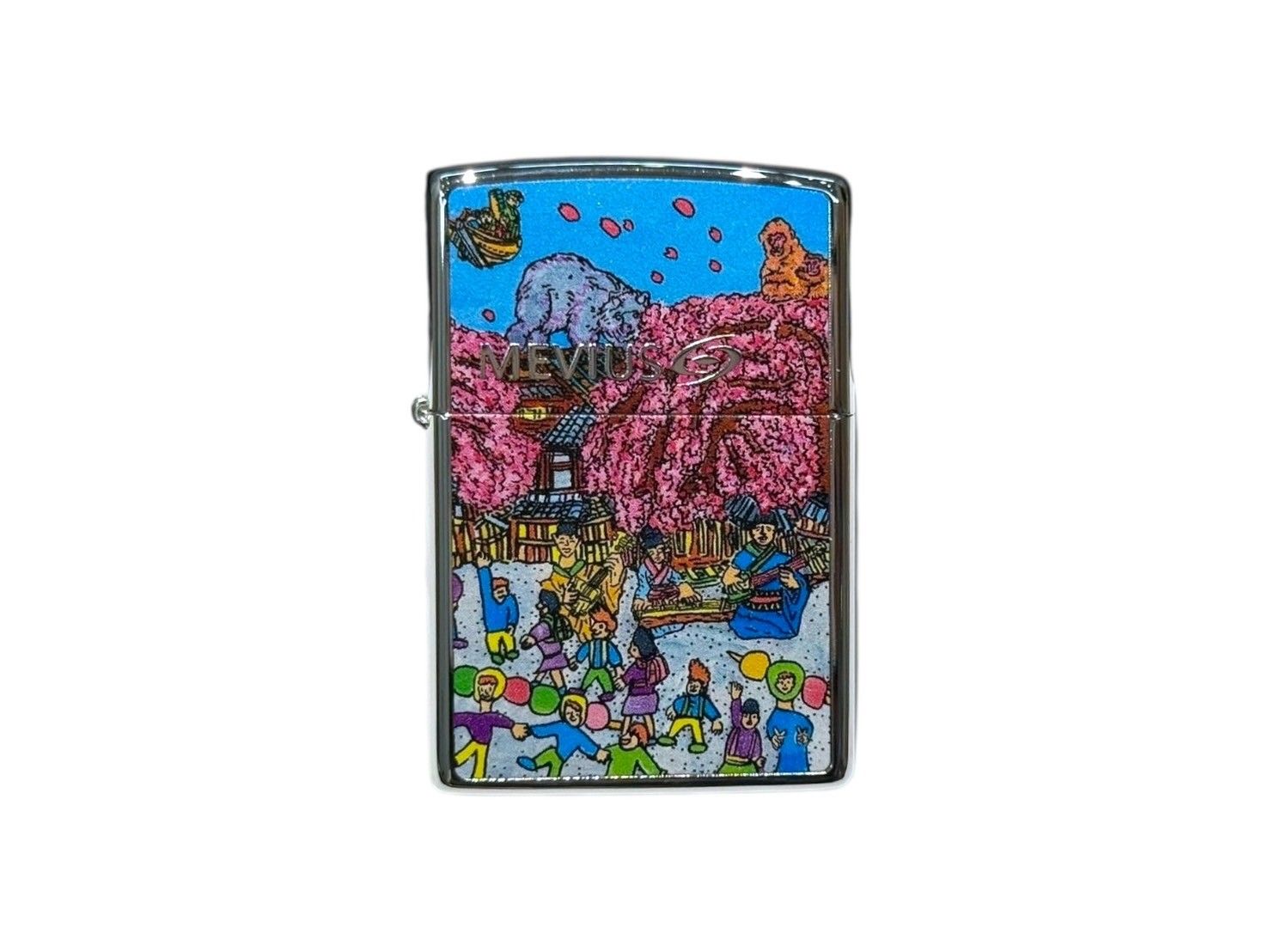 zippo ジッポー 製 MEVIUS メビウス SAKURA 桜 オイルライター 総柄 雑貨|006