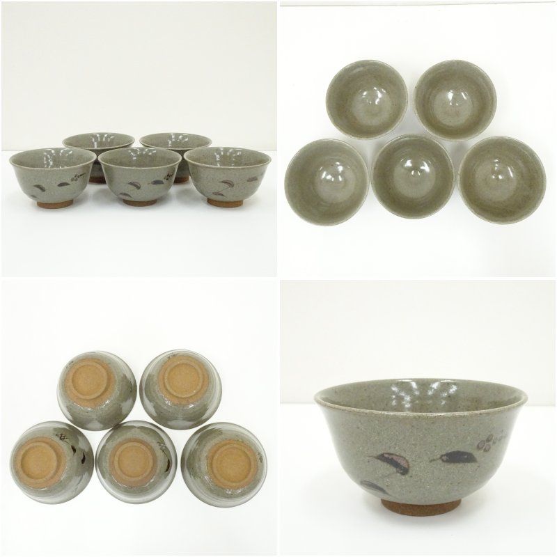 三島唐津　抹茶茶碗　茶碗　茶道具　抹茶碗　骨董　共箱 三島唐津 抹茶茶碗 茶碗 茶道具 抹茶碗 骨董