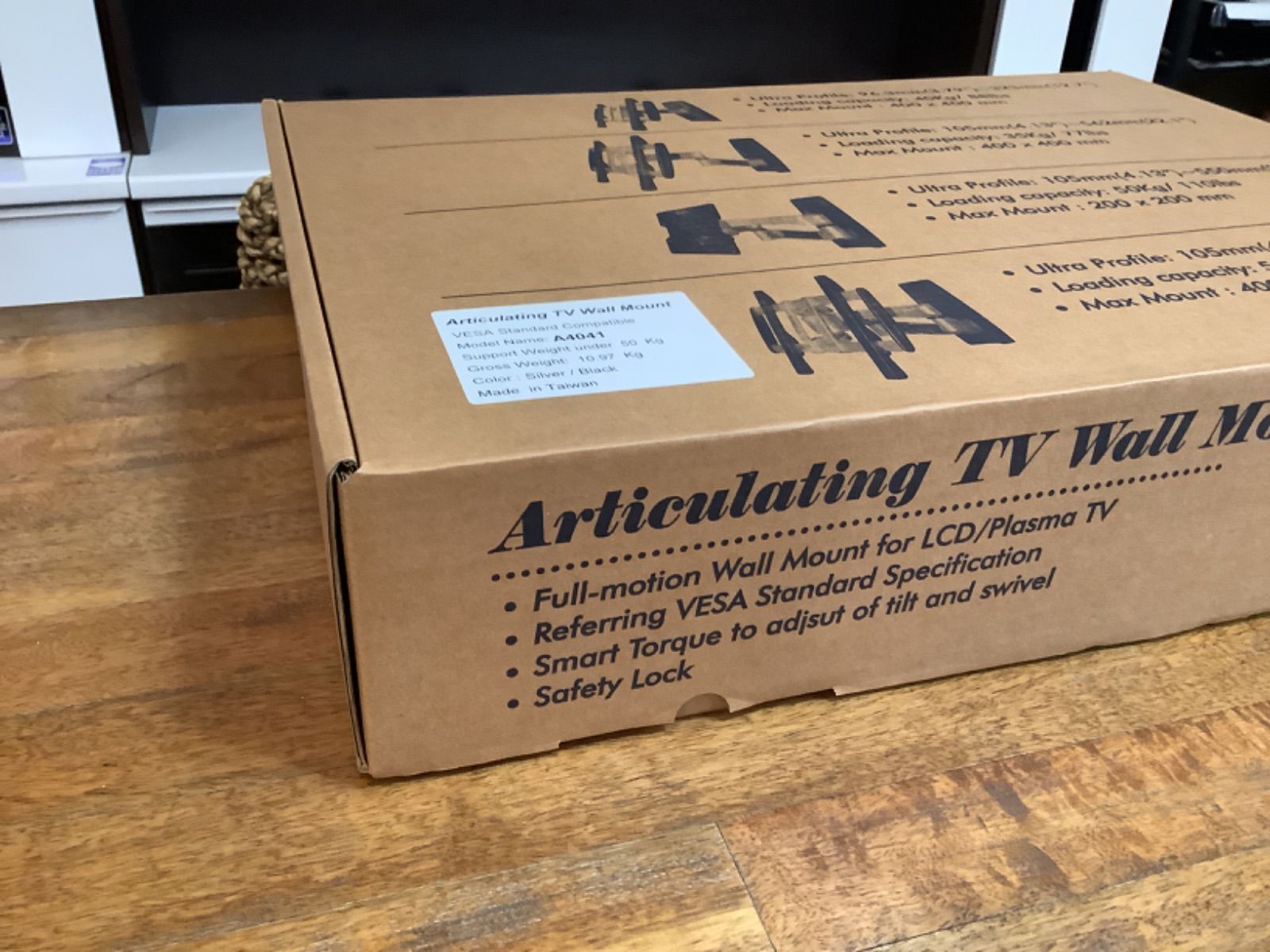 大型LCDテレビ用壁掛アーム