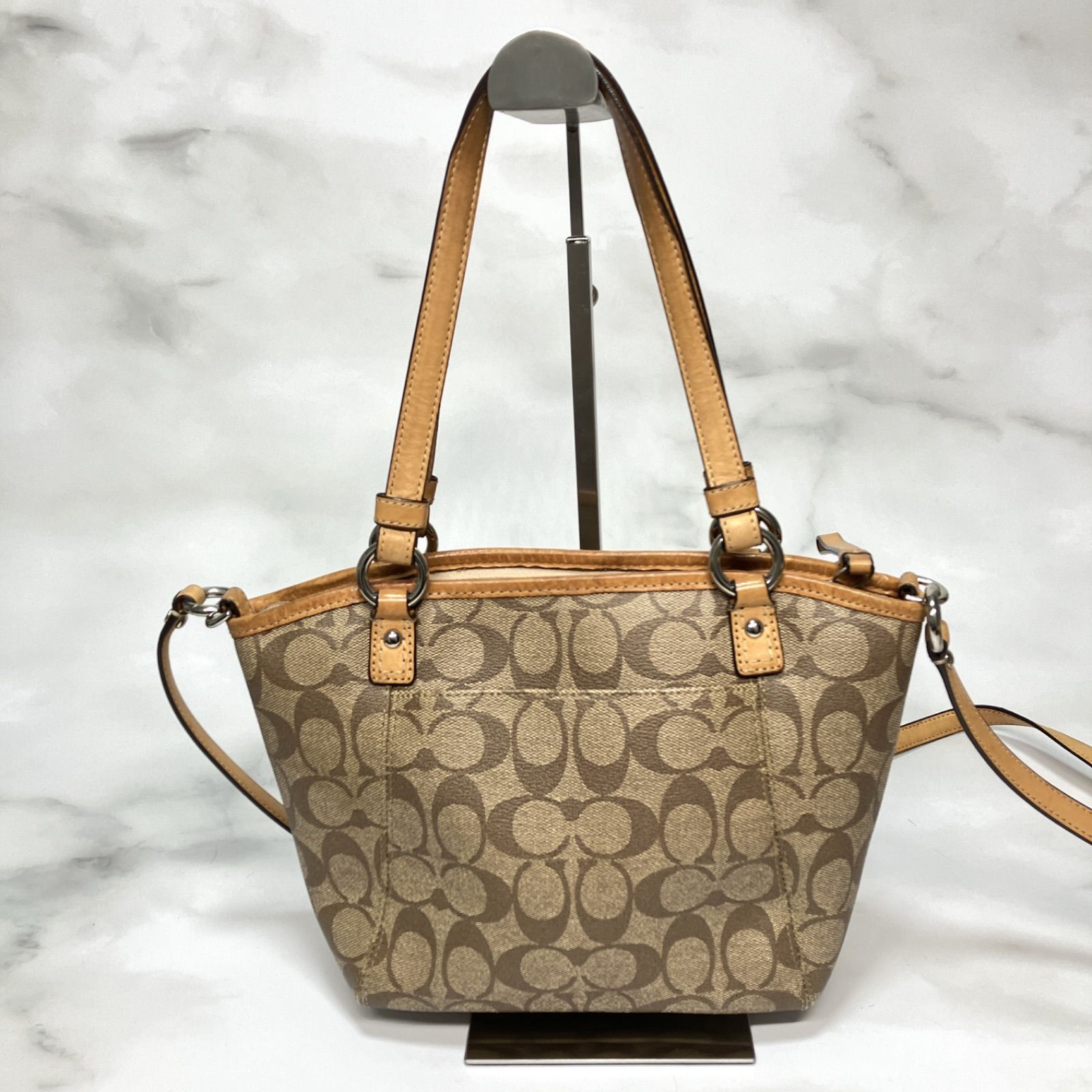 美品】COACH コーチ バッグ ハンドバッグ ショルダーバッグ 斜め掛け 