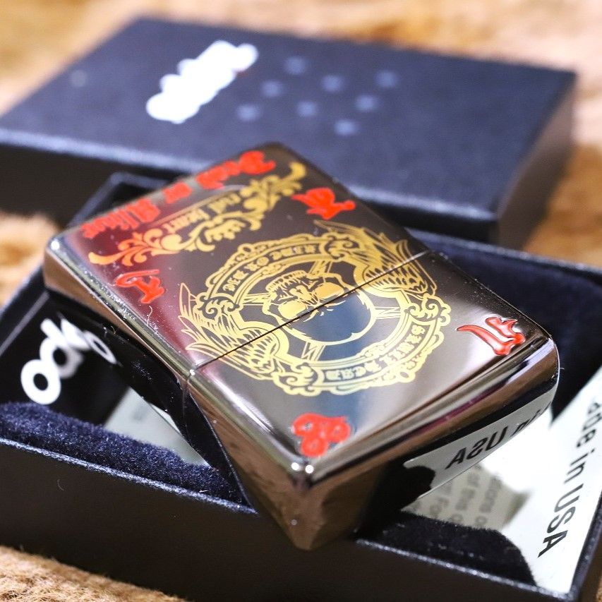 ドクロ　髑髏　スカル　オイルライター　ペンギン　喫煙具　着火　ZIPPO類 スカル（ZIPPO） Zippo ジッポライター スカル ドクロ 骸骨 羽