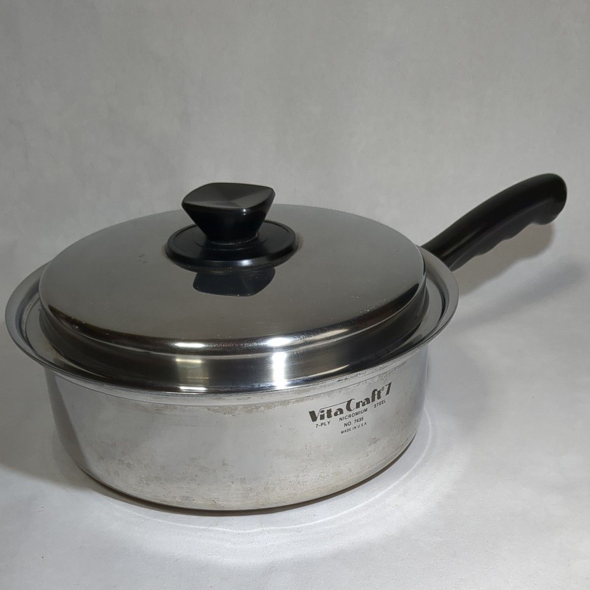 ビタクラフト 7 片手鍋 2.9L No.7435 IH対応@ ビタクラフト 片手鍋」の