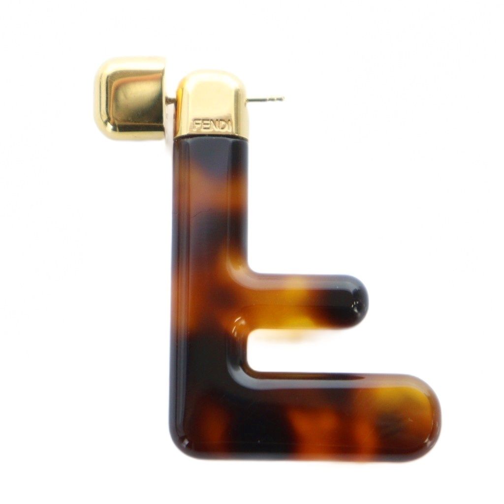 フェンディ FENDI ピアス エフィズ GP フェイクパール ラインストーン フェンディ FENDI ピアス エフィズ GP フェイクパール ラインストーン