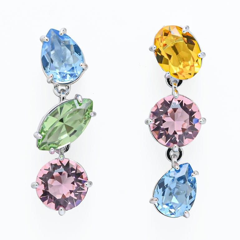 SWAROVSKI Harley Pierced ピアス マルチカラー Amazon.com: Swarovski 5198391 Harley Pierced Earrings