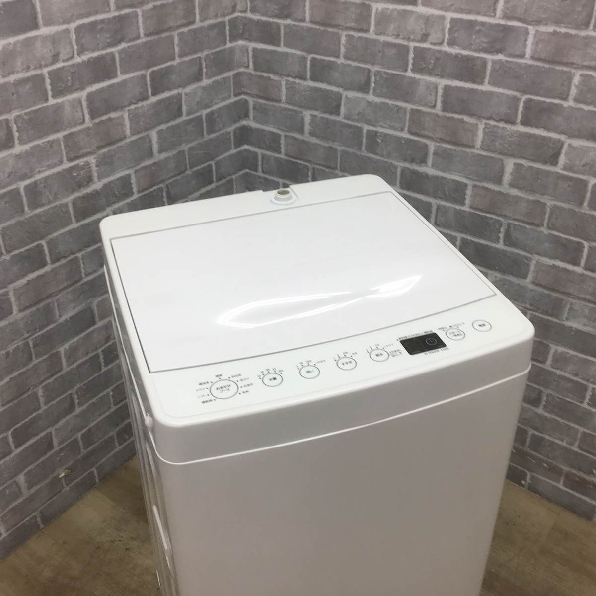 【送料無料・設置無料サービス有り】洗濯機 2019年製 AMADANA　AT-WM45B 中古 アマダナ 洗濯機 AT-WM45B 4.5kg 2019年製 中古品