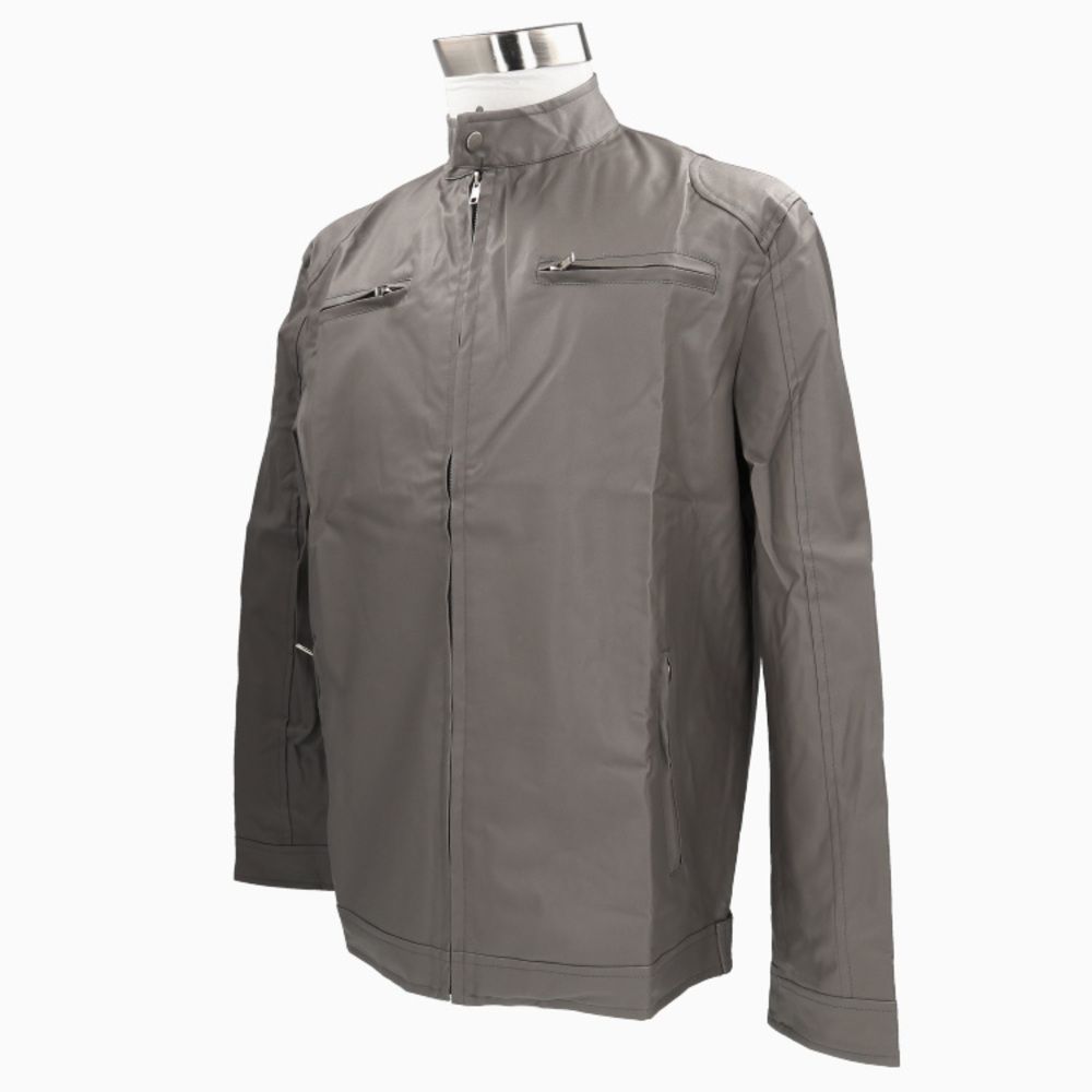 ☆ ダークグレー ☆ 2XL ☆ ライダースジャケット 革ジャン ライダース 