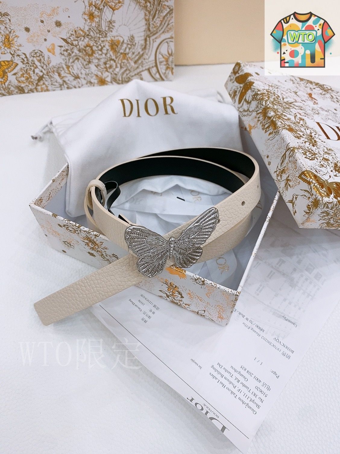 今日WTO】Dior Saddle Belt サドルベルト-1-ZX48 - メルカリ