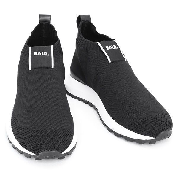 【BALR. / ボーラー 】メンズ スニーカー ブラック (B1512. 1007 JET BLACK) 23SS [新品] [訳あり2]