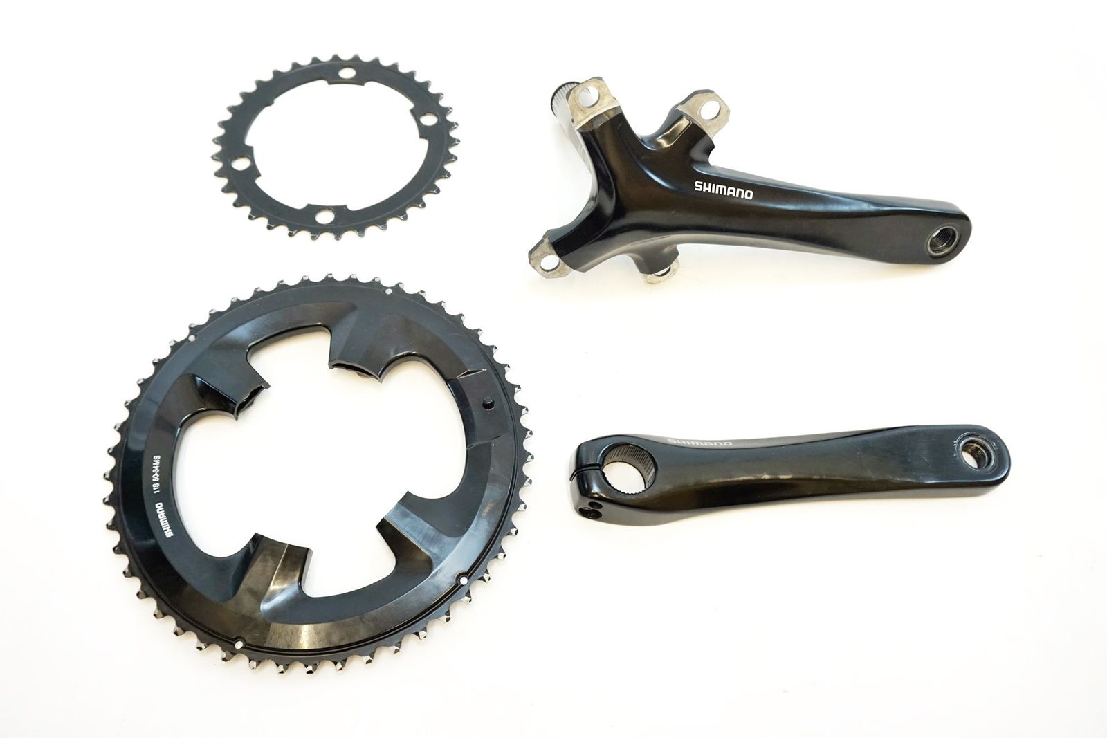 美品 - SHIMANO クランクセット 黒 RS510 50-34T fc-rs510-1.jpg