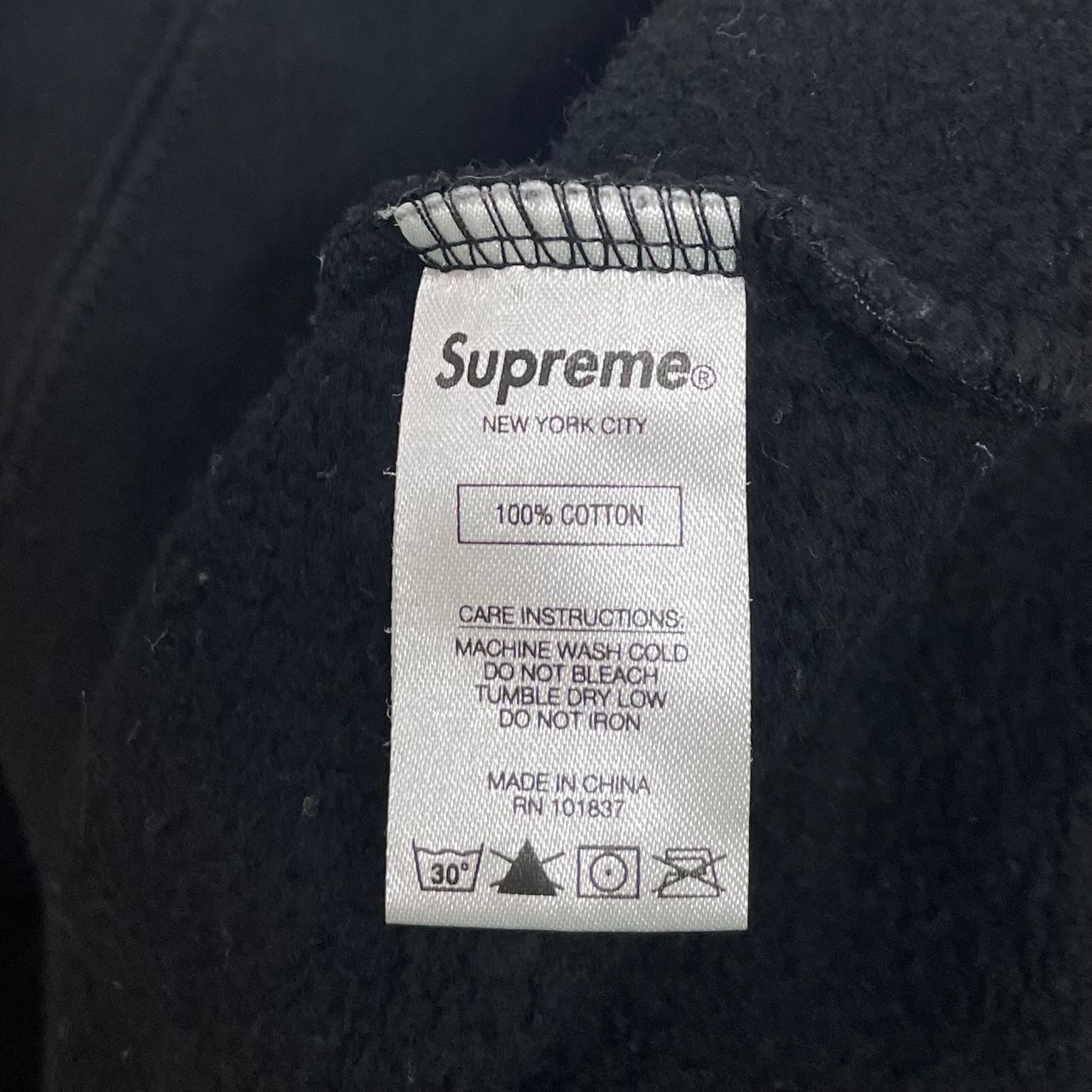 XL SUPREME19SS Set In Logo Hooded セットロゴ プルオーバー パーカー SUPREME 19SS M Logo Track Jacket