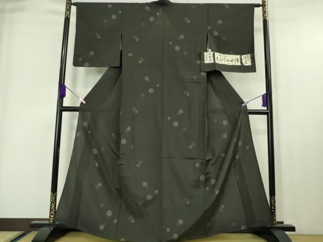 【極美品】夏物 京都老舗銘店「京ごふく細尾」「変わり紗織」ターコイズ色 絣ぼかし 訪問着 – 株式会社京都絞美京