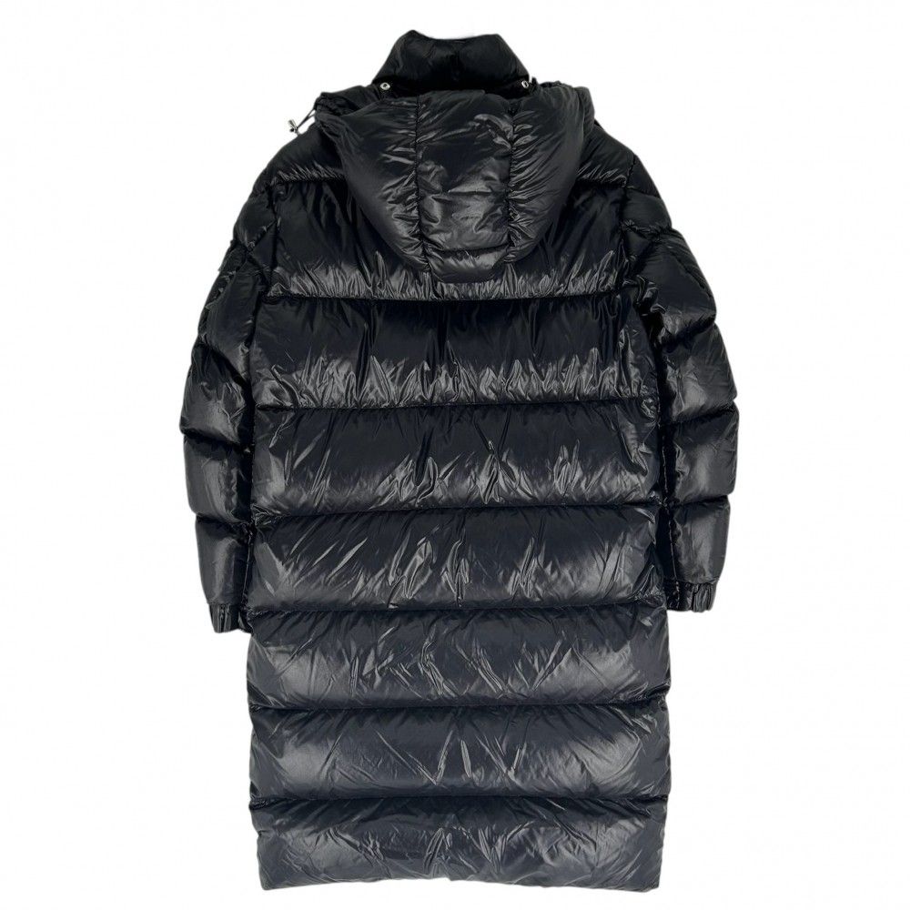 モンクレール ダウンジャケット メンズ HANOVERIAN ダウンコート フードジャンパー 1サイズ アウター アパレル 服 MONCLER ブラック 黒 シルバー金具 ナイロン 秋 冬 品 KANDAIZUMI_COM