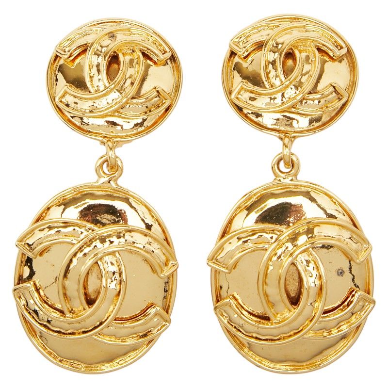 シャネル ココマーク ゴールド メッキ レディース CHANEL 222-35612