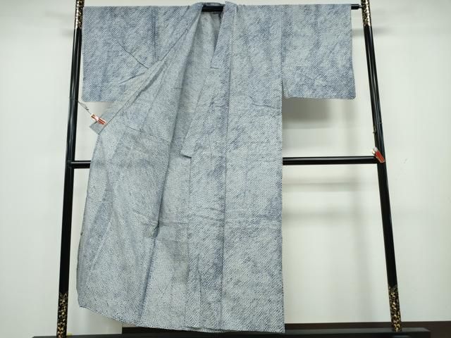 平和屋着物∴夏物 男性 浴衣 有松鳴海絞り 三浦絞り 綿 CAAY4595ng