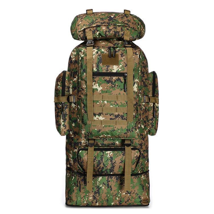 100L 大容量 登山 旅行用 リュックサック　迷彩バックパック　 多機能 防水バックパックリュック軽量　男女兼用　KQ-003 大容量バッグ 100ℓバッグ キャンプバッグ用品 アウトドア リュック