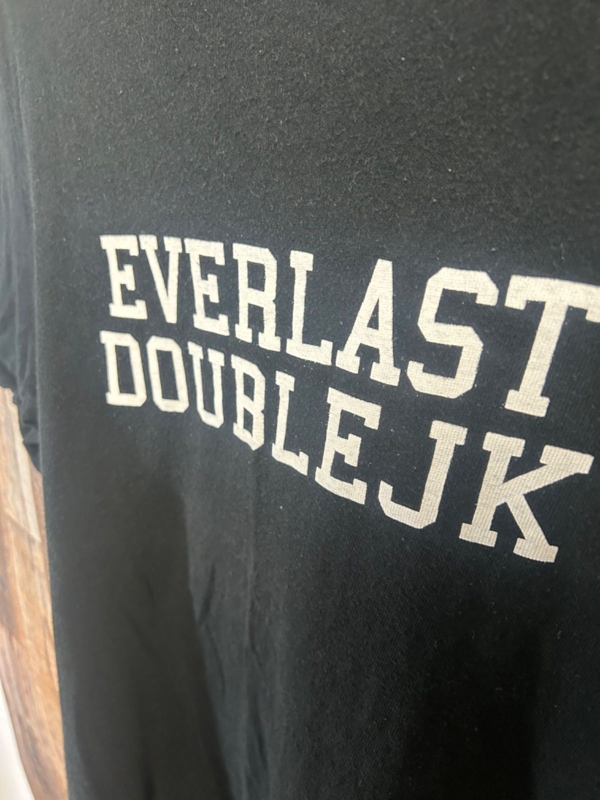 EVERLAST エバーラスト WJK コラボプリント Tシャツ XL 中古 古着