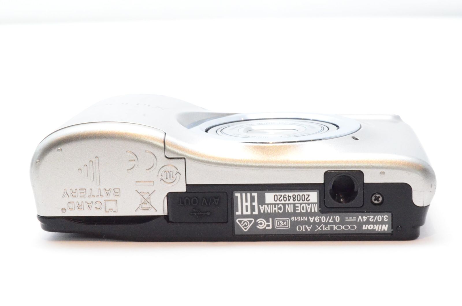 Nikon デジタルカメラ COOLPIX A10 シルバー 光学5倍ズーム 1614万画素