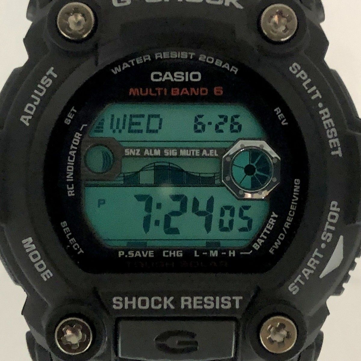 CASIO　 G-SHOCK 腕時計 BIG CASE gショック ジーショック G-SHOCK 電波ソーラー タイド