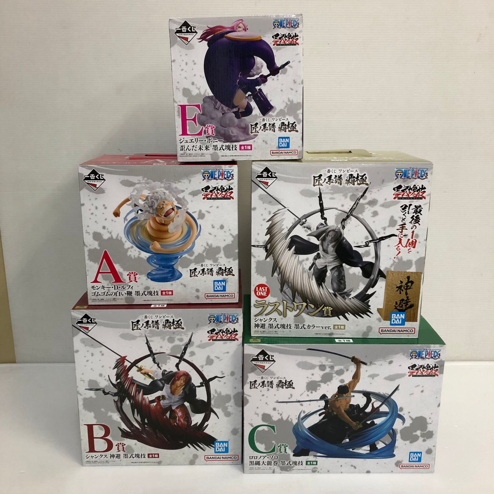 一番くじ　ワンピース　ラストワン賞A賞B賞C賞セット　バラ売り対応相談可 一番くじ ワンピースEX 士魂ノ系譜 A賞 B賞 C賞 ラストワン賞 4