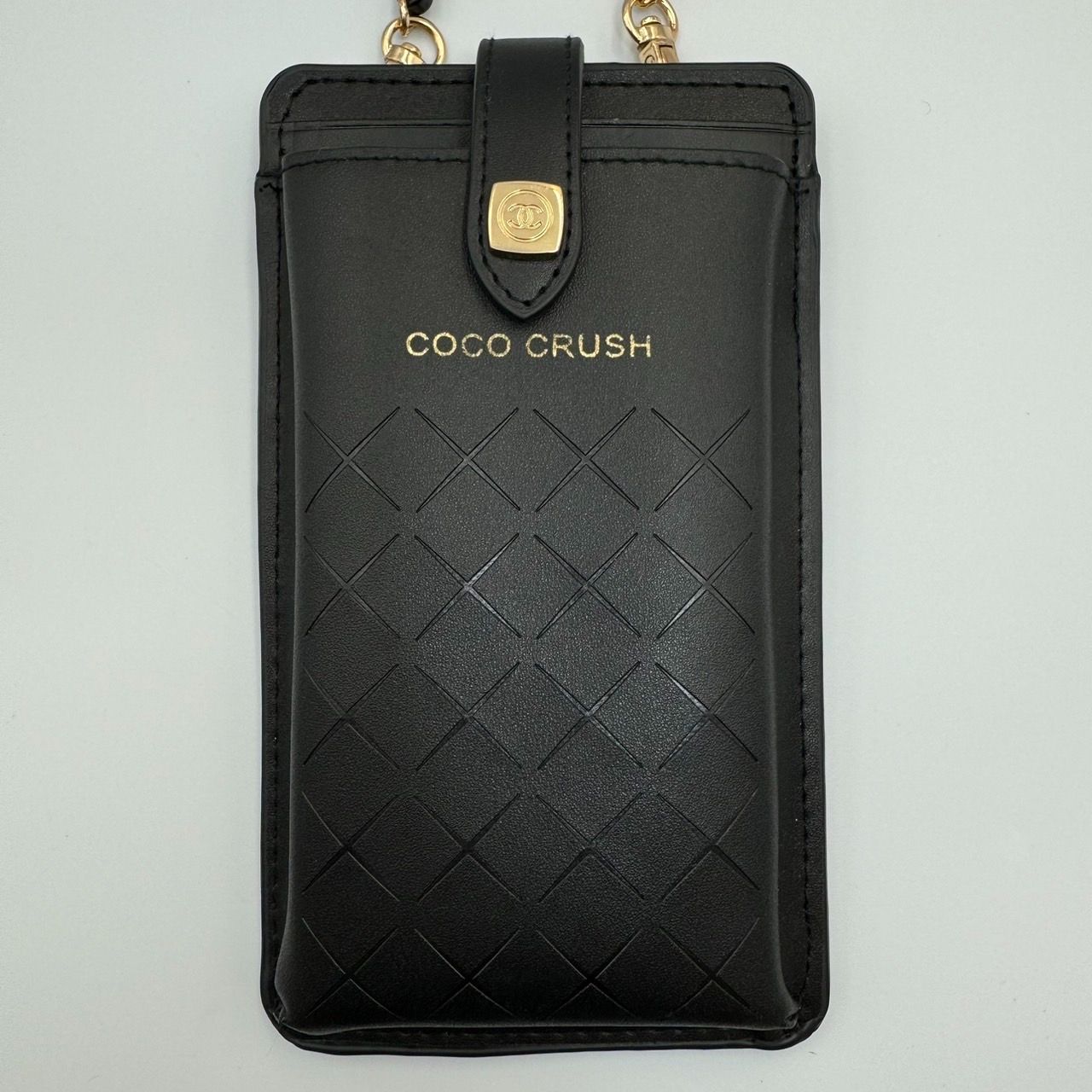 ◆美品  シャネル COCO CRUSH スマホショルダー ノベルティ チェーンバック um KB/B