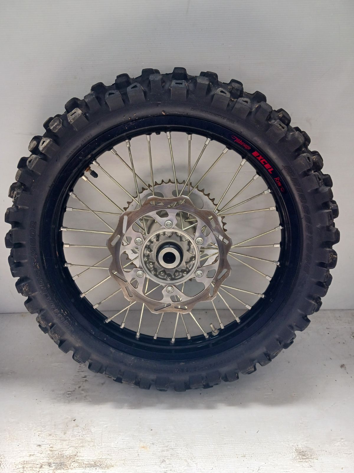 エクセル タカサゴリム Excel Takasago Rim 19x2.15 オフロードバイク用ホイールセット