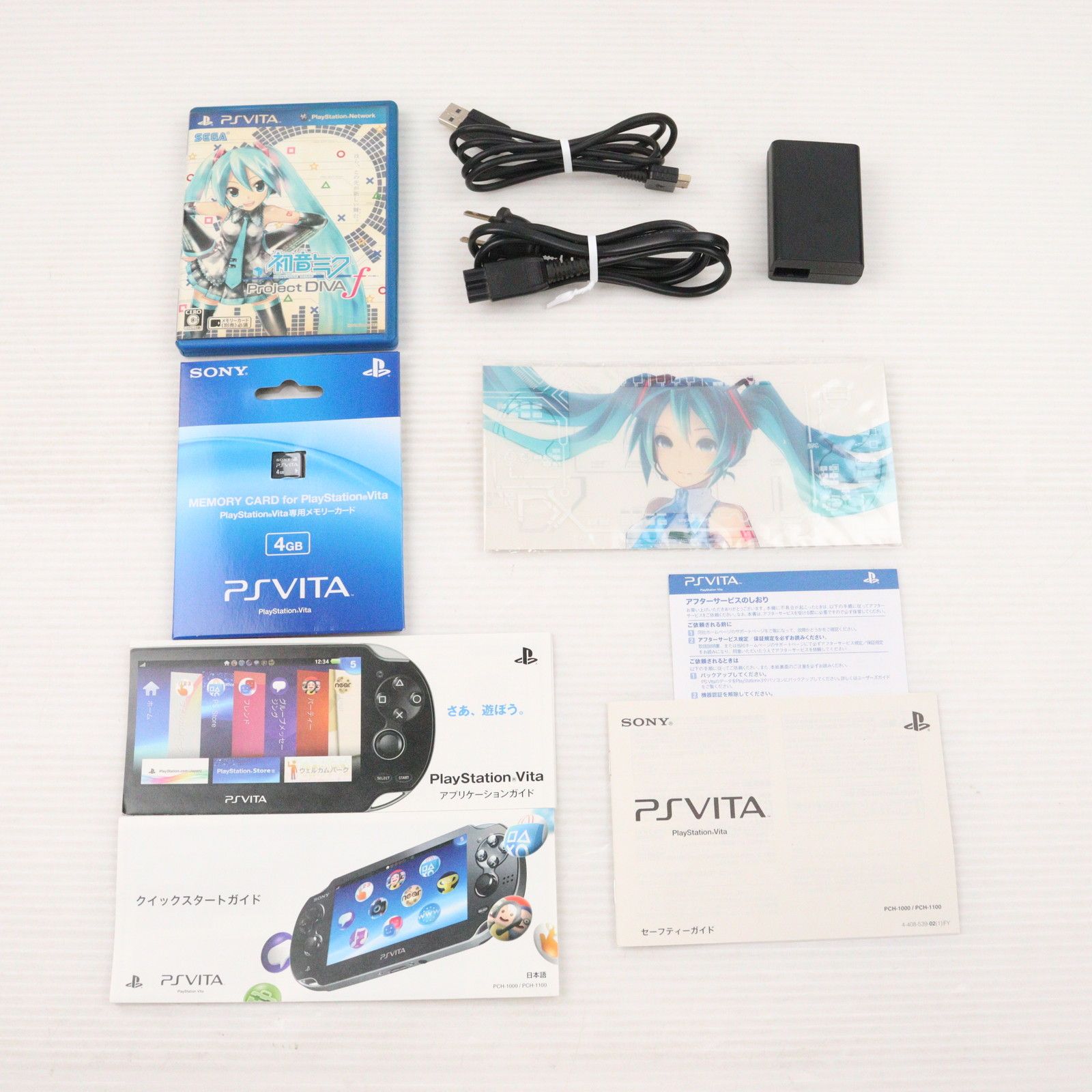本体) PlayStation Vita(プレイステーション ヴィータ) 初音ミク 