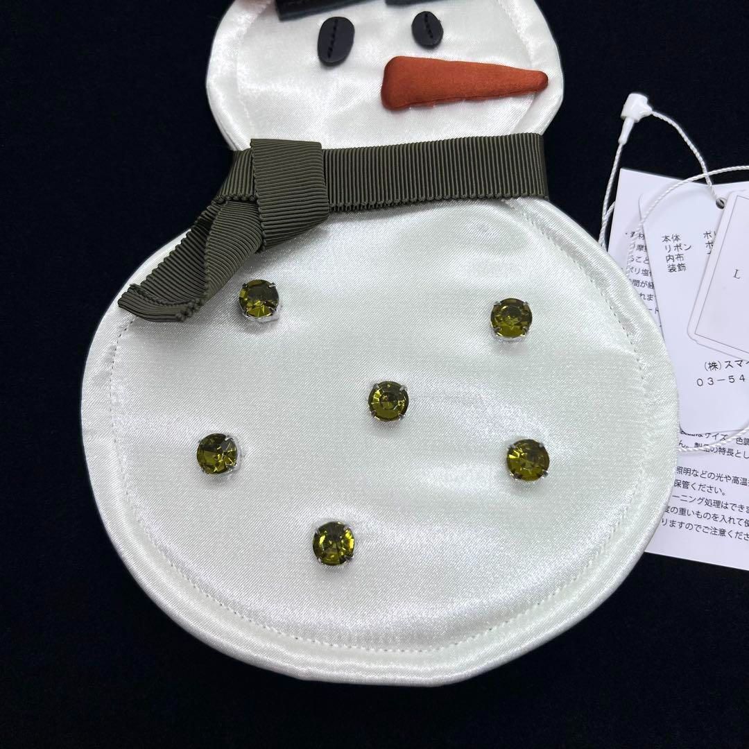 未使用☆ LUDLOW ラドロー ポーチ スノーマン 雪だるま タグ付き 保存  