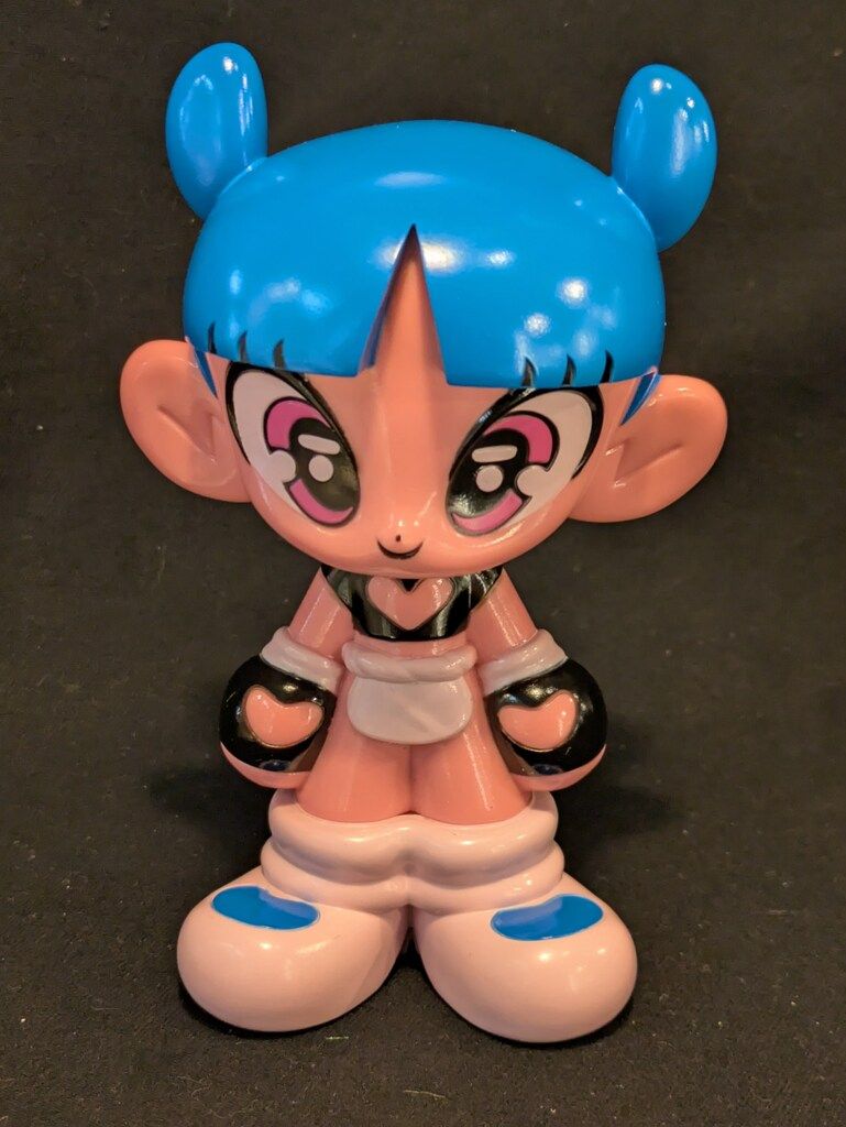 ギブミ～!トモタカ ステゴロ　鉄拳極道ピンク/青髪　ソフビ　ギブミートモタカ ギブミ～!トモタカ ステゴロ鉄拳極道ピンク/青髪 - メルカリ