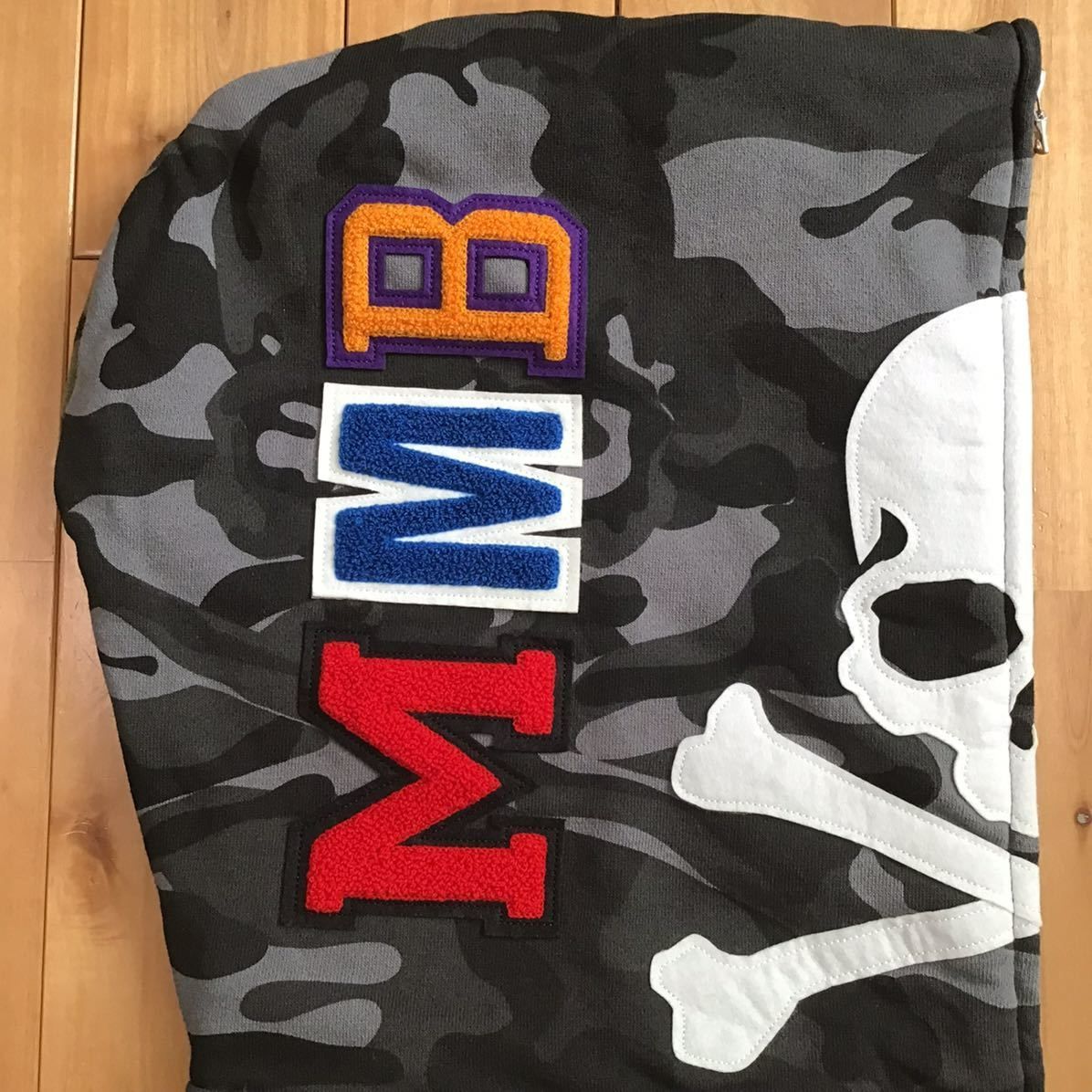 Mastermind vs BAPE シャーク パーカー Mサイズ shark full zip Mastermind vs BAPE シャーク パーカー Mサイズ shark full zip