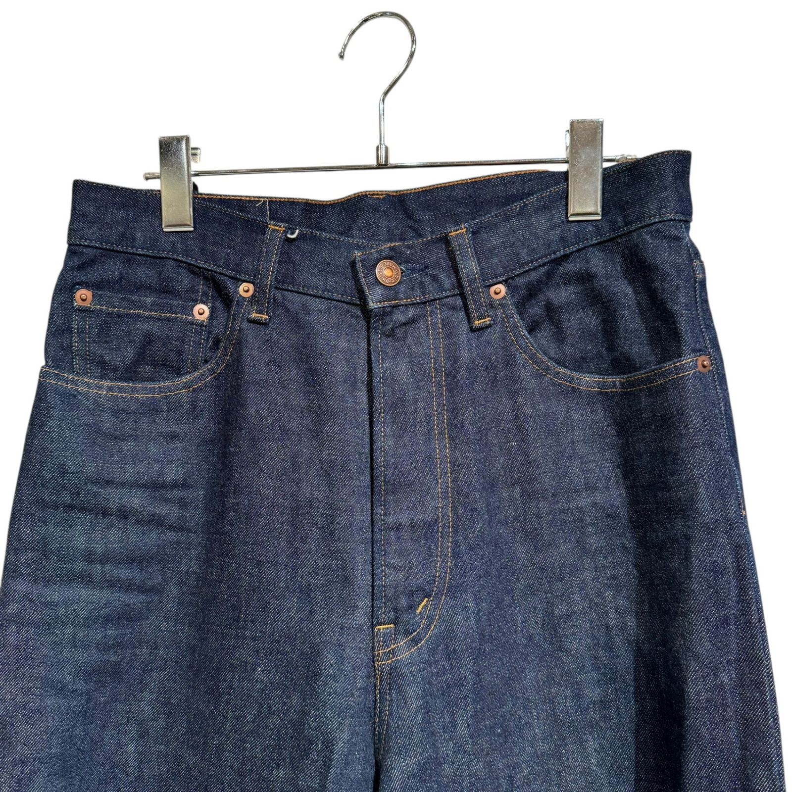 UNUSED (アンユーズド) ⑤ UW1157 DENIM WIDE PANTS メンズ ネイビー