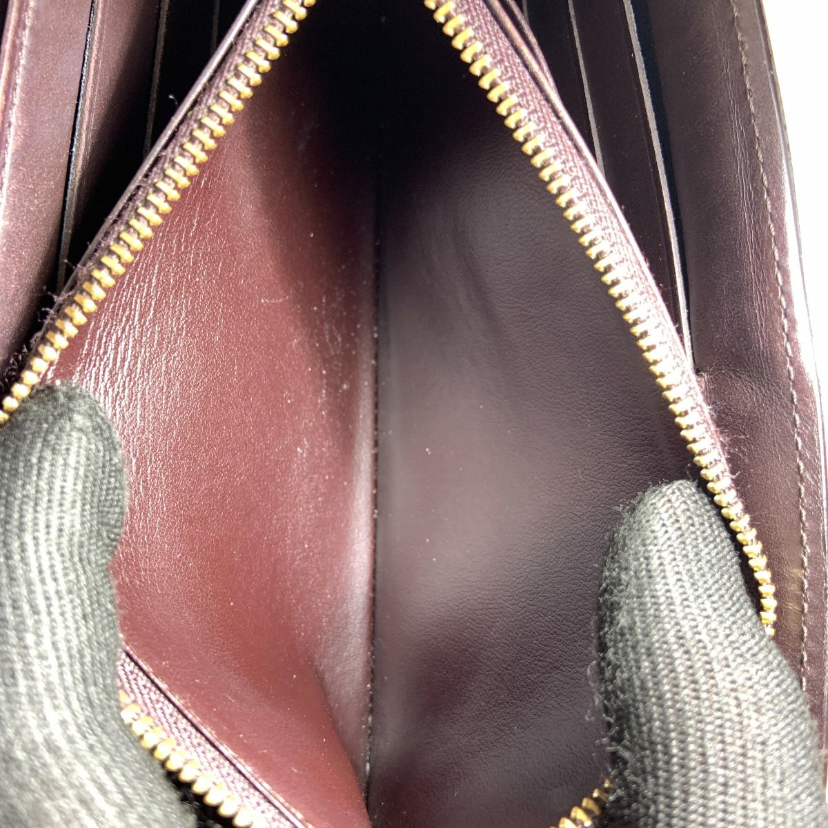〇〇LOUIS VUITTON ルイヴィトン モノグラム ヴェルニ ポルトフォイユ サラ 二つ折り長財布 M90152 パープル 〇〇LOUIS VUITTON ルイヴィトン モノグラム ヴェルニ ポルトフォイユ
