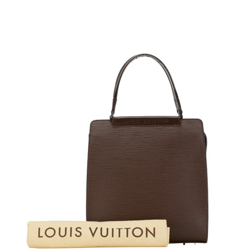 ルイ ヴィトン エピ フィガリPM M5201D モカ ブラウン PVC レザー レディース LOUIS VUITTON【214-58689】