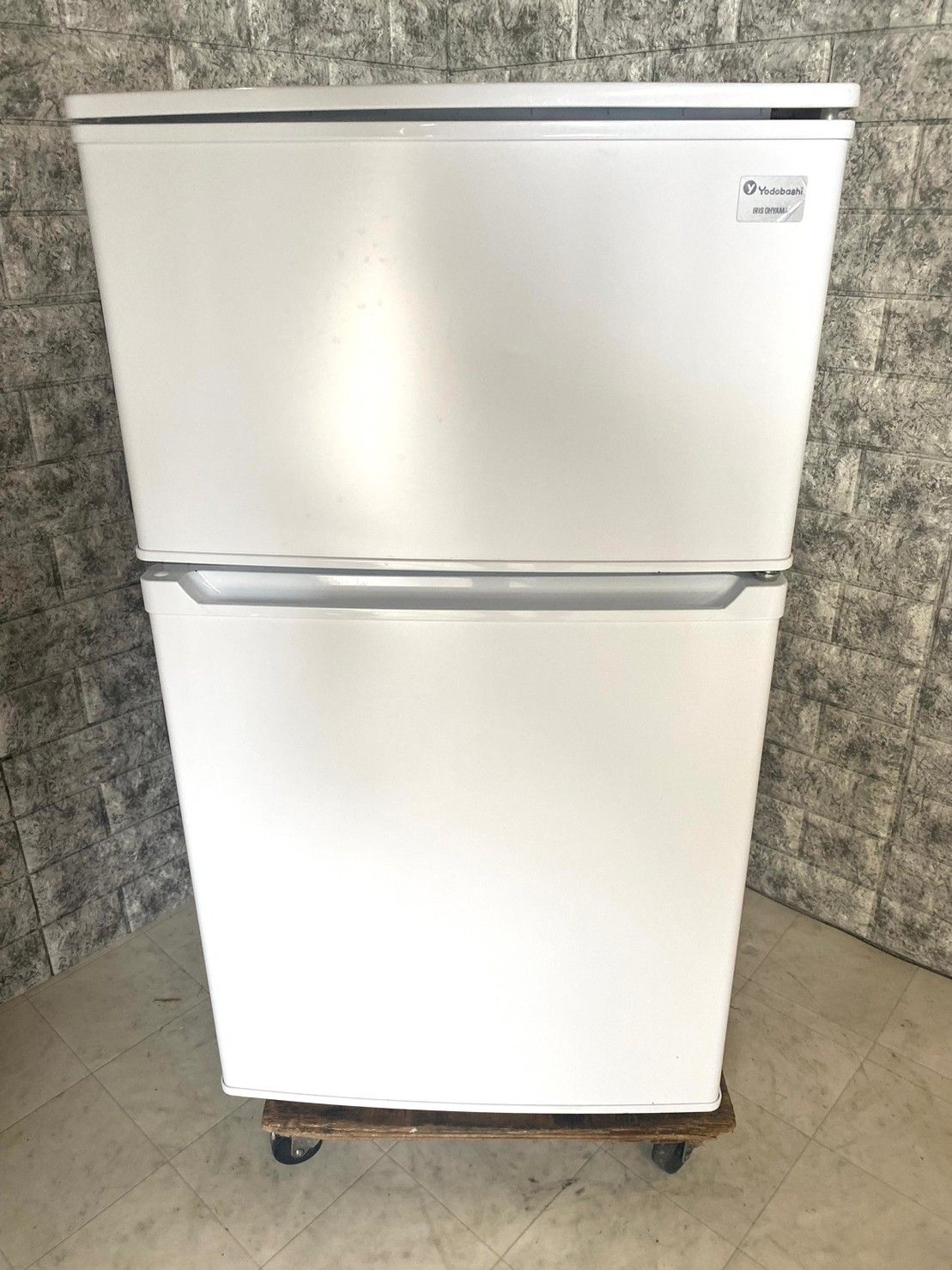 アイリスオーヤマ 冷蔵庫 90ℓ IRIS KRSD-YD9A-W - 冷蔵庫