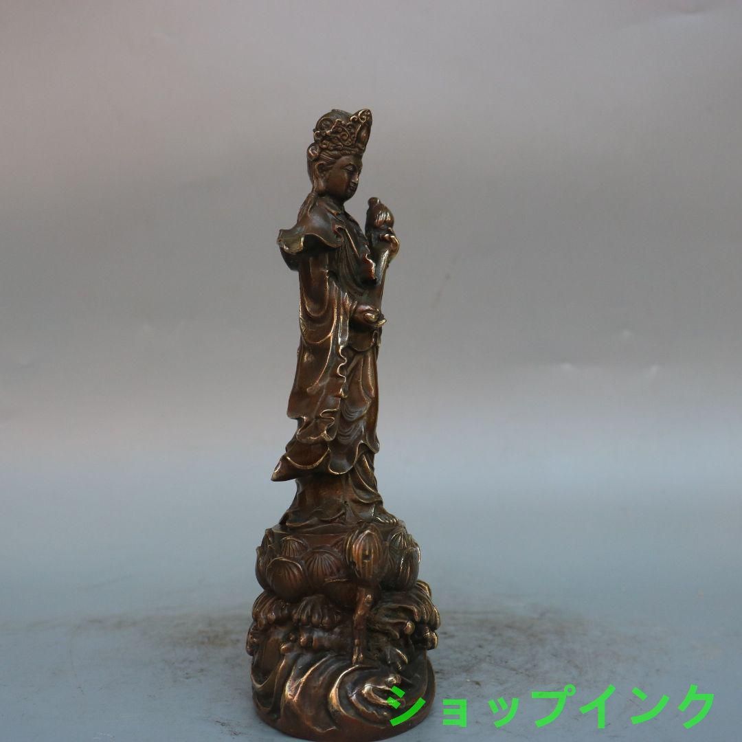 仏教美術 西方三聖 銅製 仏像 彫刻 開運 風水 工芸品 美術品 置物 仏教美術 仏像 西方三聖蓮華底仏像 装飾品 現代工芸品美術品